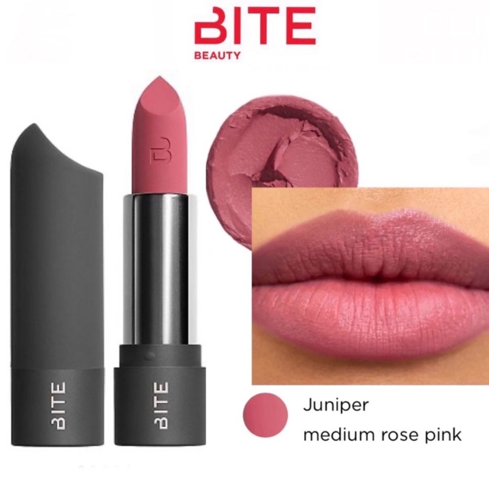Bite Beauty Power Move Soft Matte Lipstick Juniper